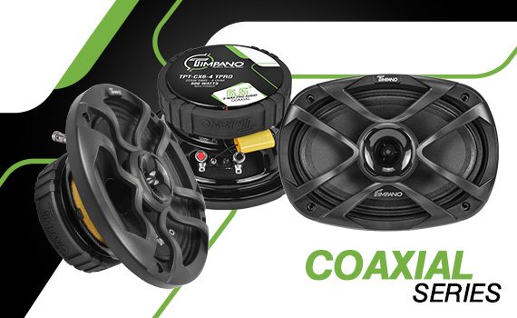 High Output Car Audio Coaxials. Premium Series Focused on Performance.