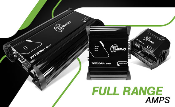 1 Channel amplifiers designed for mids and highs