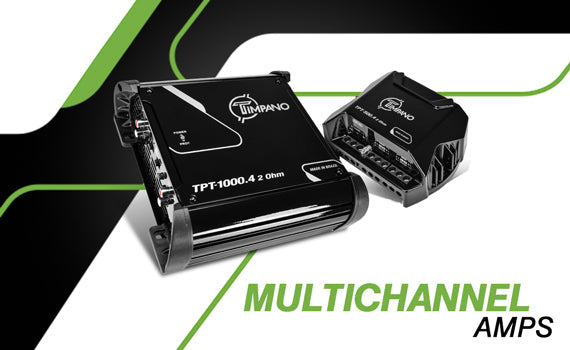 4 Channel amplifiers designed for stereo sound