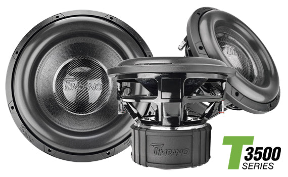 3500 Watts – American Made Voice Coils<br>Experience the ultimate sound pressure