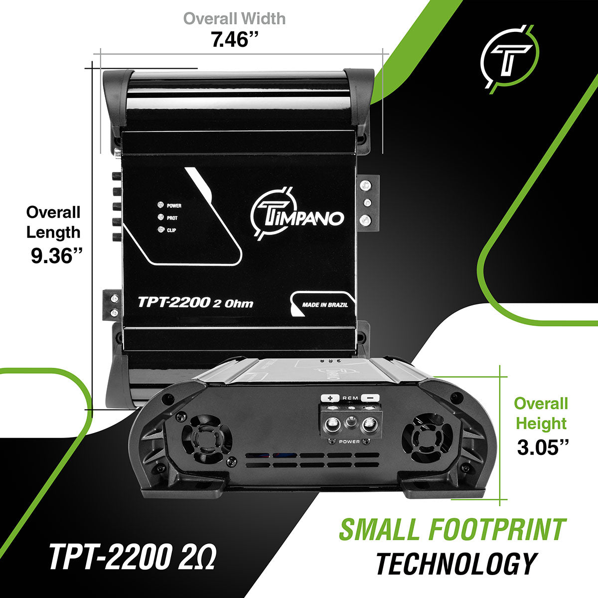 TPT-2200 2 Ohm