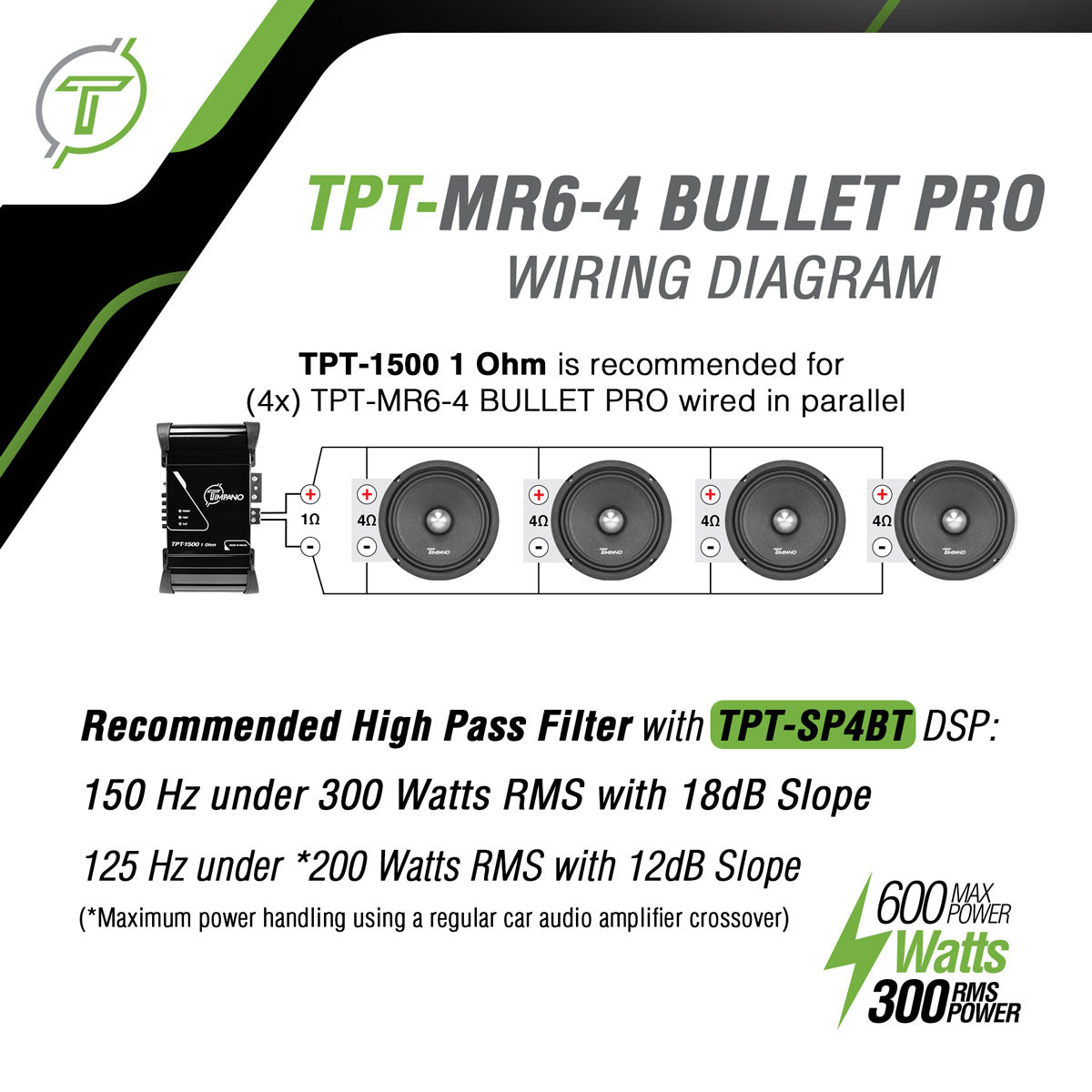 TPT-MR6-4 BULLET PRO