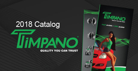 NEW Timpano Catalog for 2018