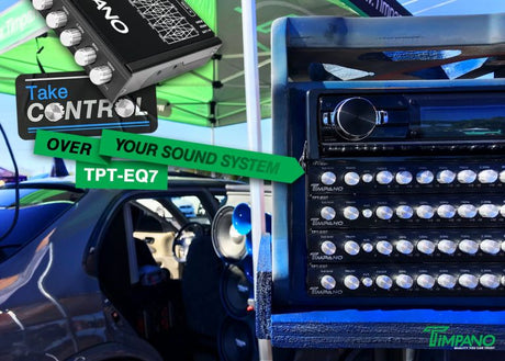 TPT-EQ7 Car Audio Equalizer – Control multiple amplifiers while you get full control and adjustability over your system.