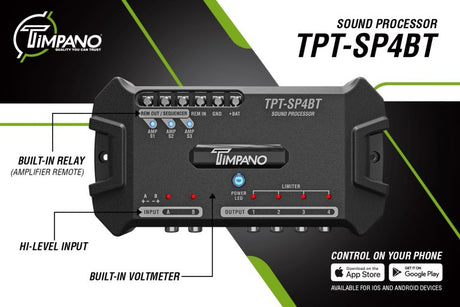 Do I Need Timpano TPT-SP4BT Bluetooth Digital Signal Processor?