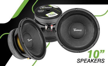 10" Speakers