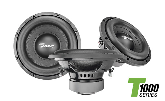 1000 Watts Entry-level subwoofers<br>Perfect choice for the basshead on a budget
