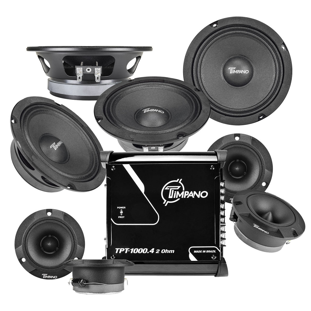 1000 Watts Car Stereo Bundle