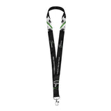 Timpano Black and Green Lanyard