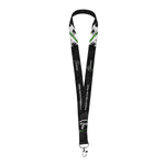 Timpano Black and Green Lanyard