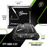 TPT-1000.4 2 Ohm (Open Box)