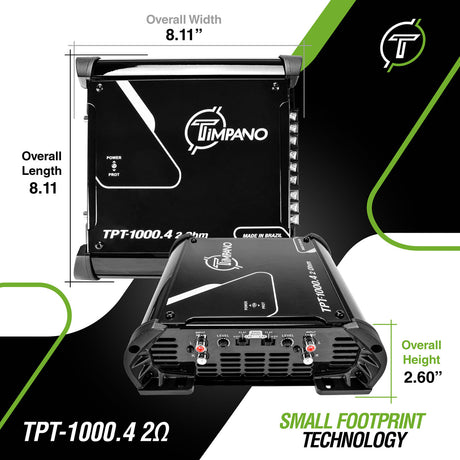 TPT-1000.4 2 Ohm