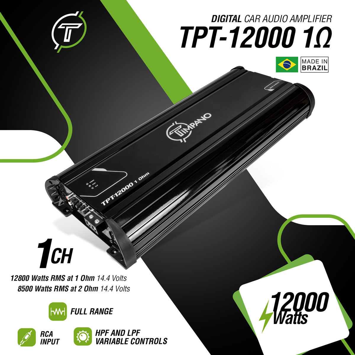 TPT-12000 1 Ohm – Timpano Audio