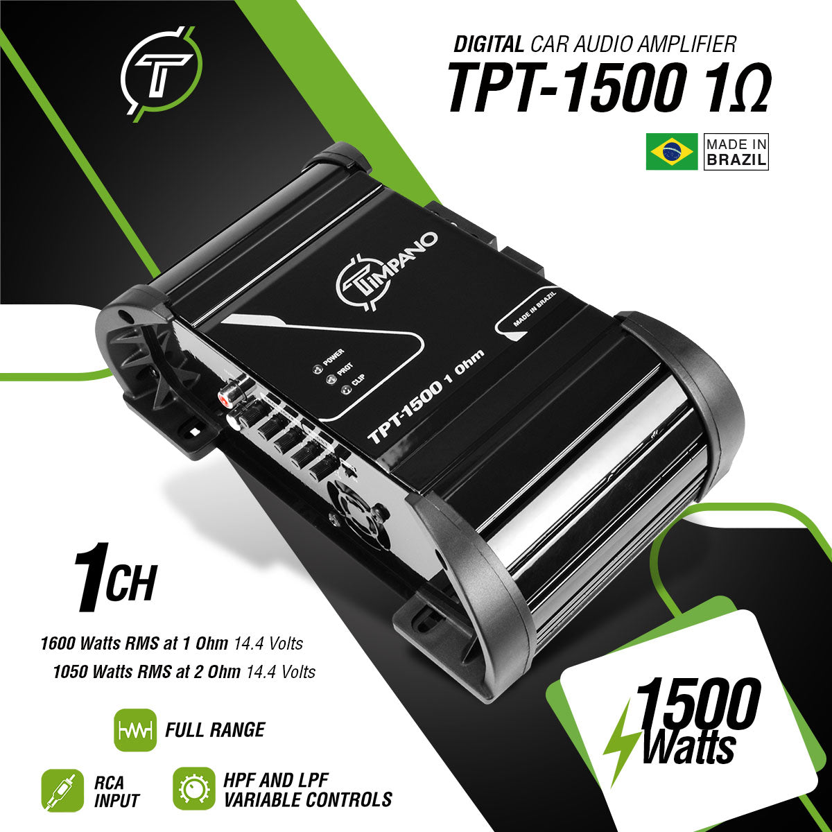 TPT-1500 1 Ohm – Timpano Audio