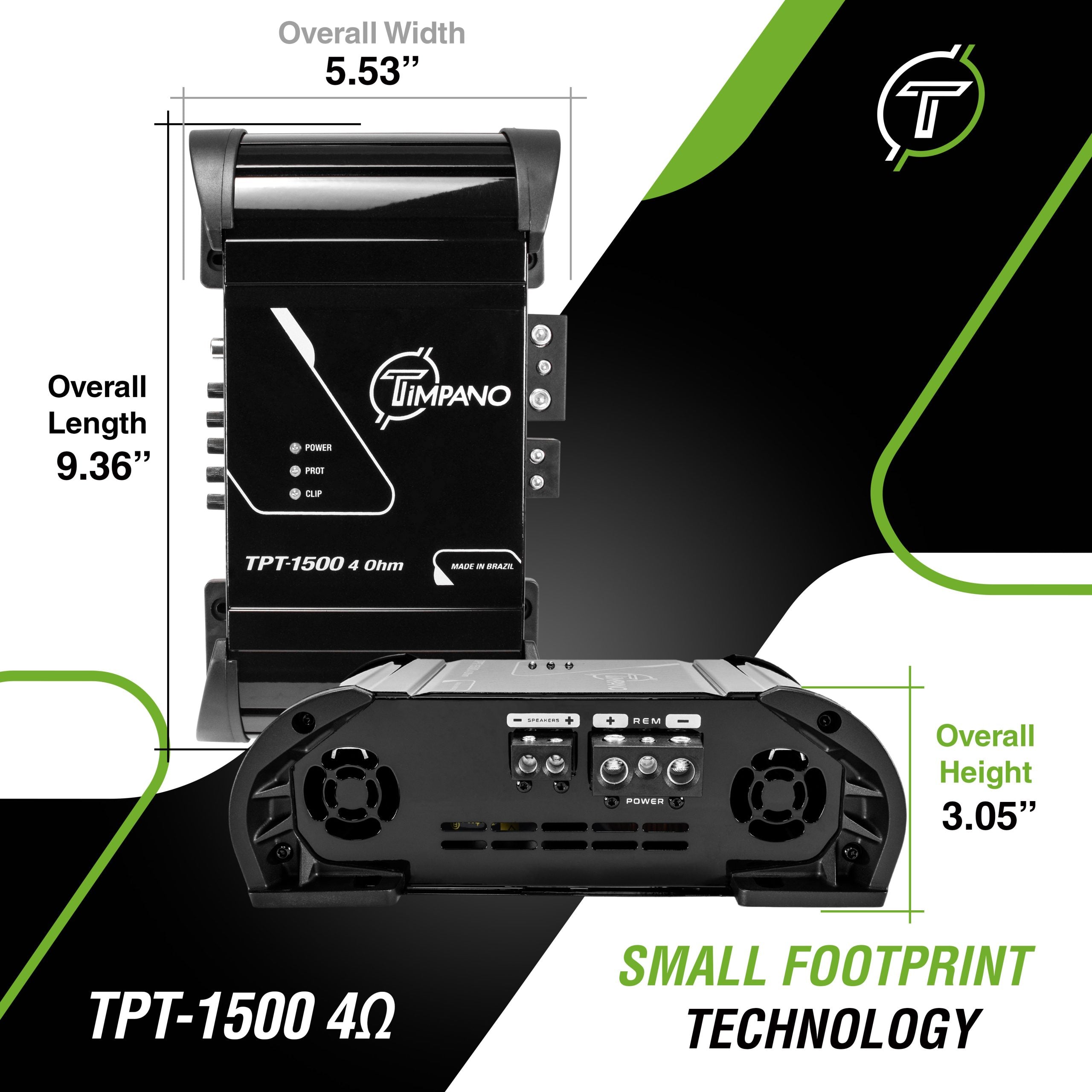 TPT-1500 4 Ohm – Timpano Audio
