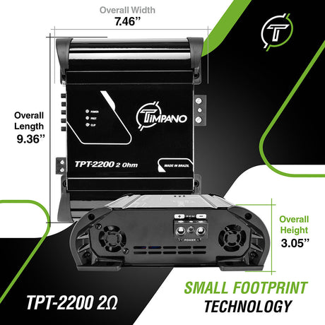 TPT-2200 2 Ohm