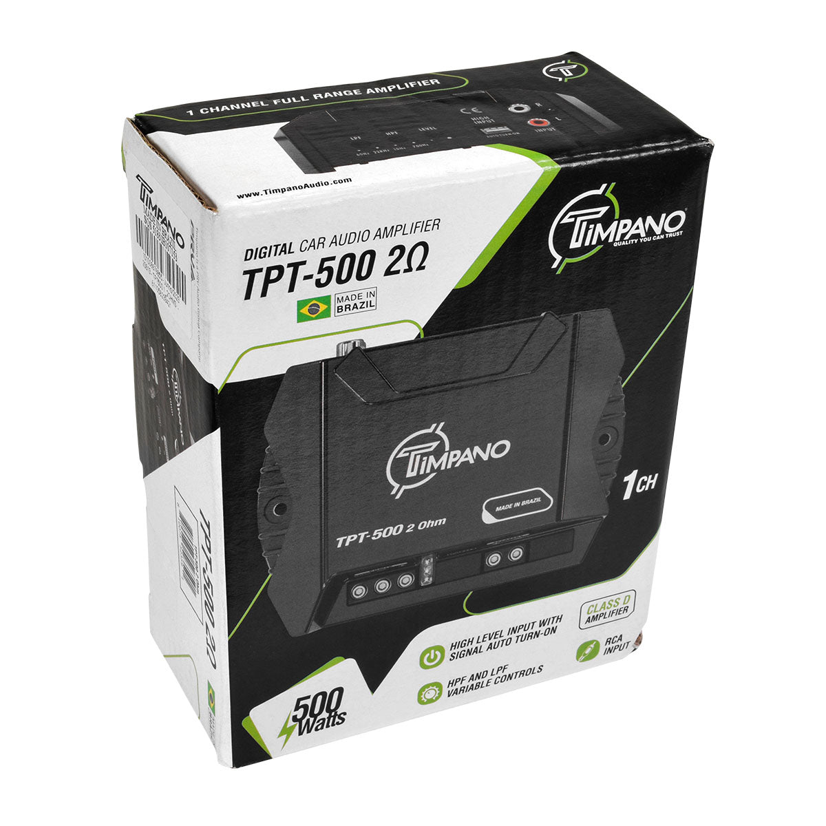 TPT-500 2 Ohm – Timpano Audio