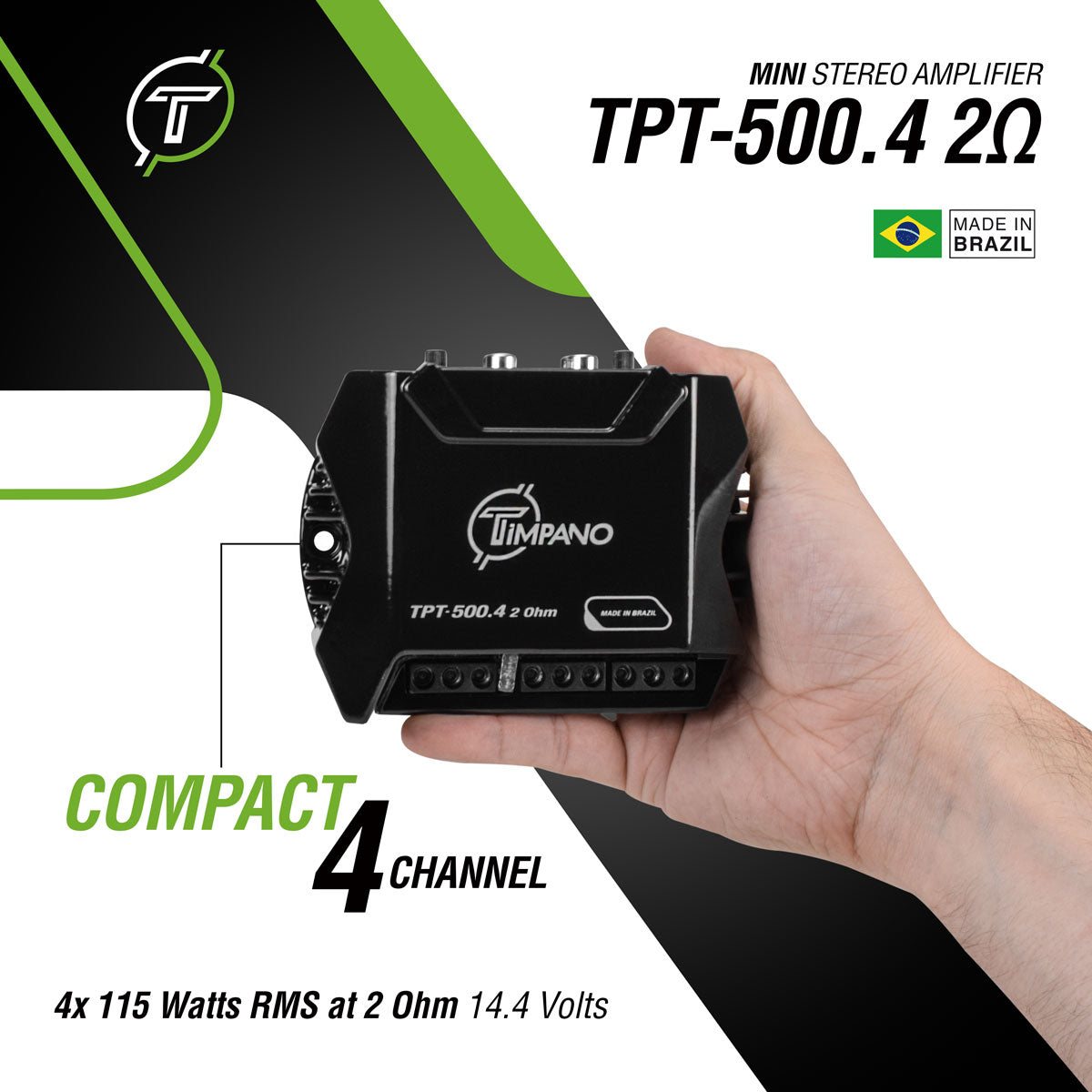 TPT-500.4 2 Ohm (Open Box)