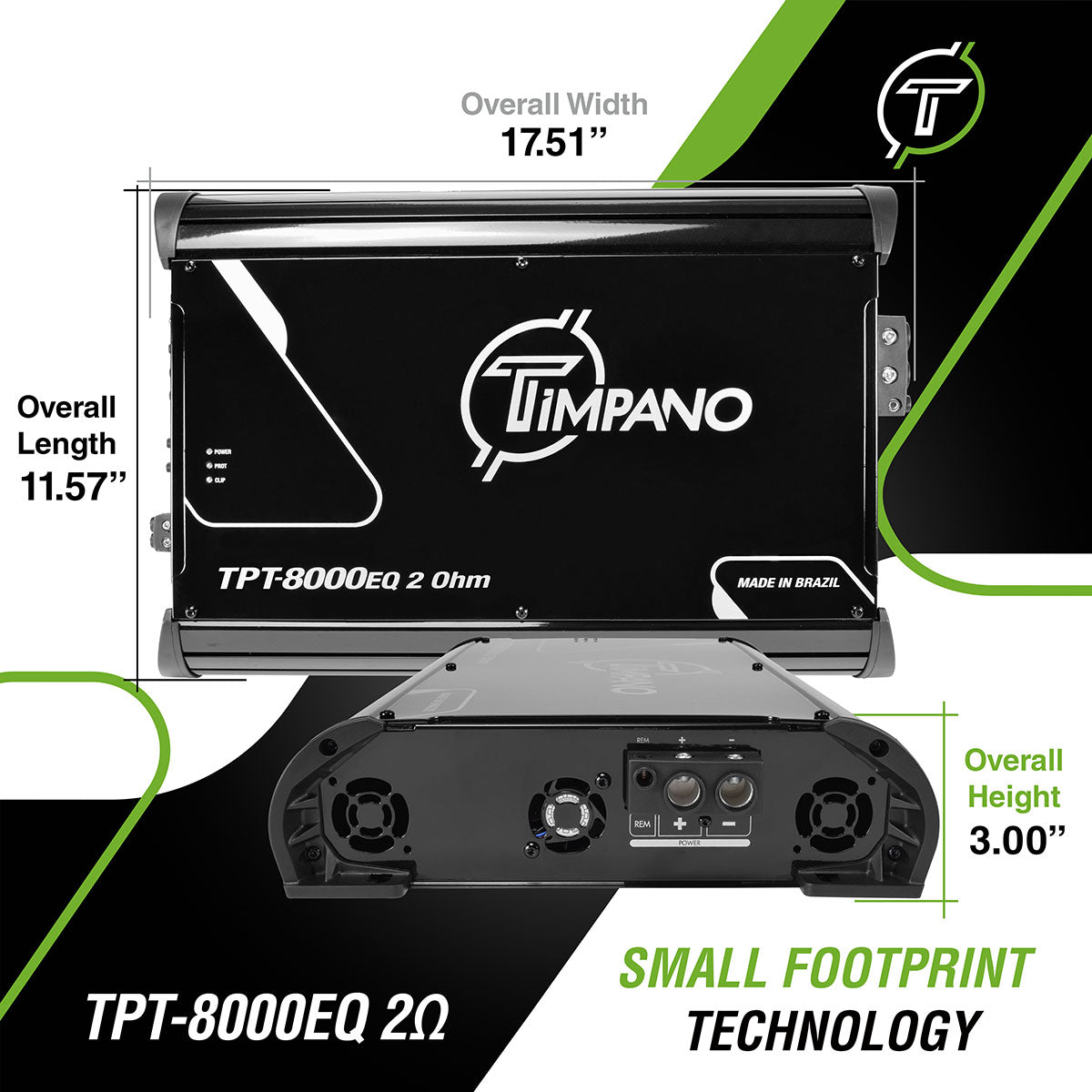 TPT-8000EQ 2 Ohm