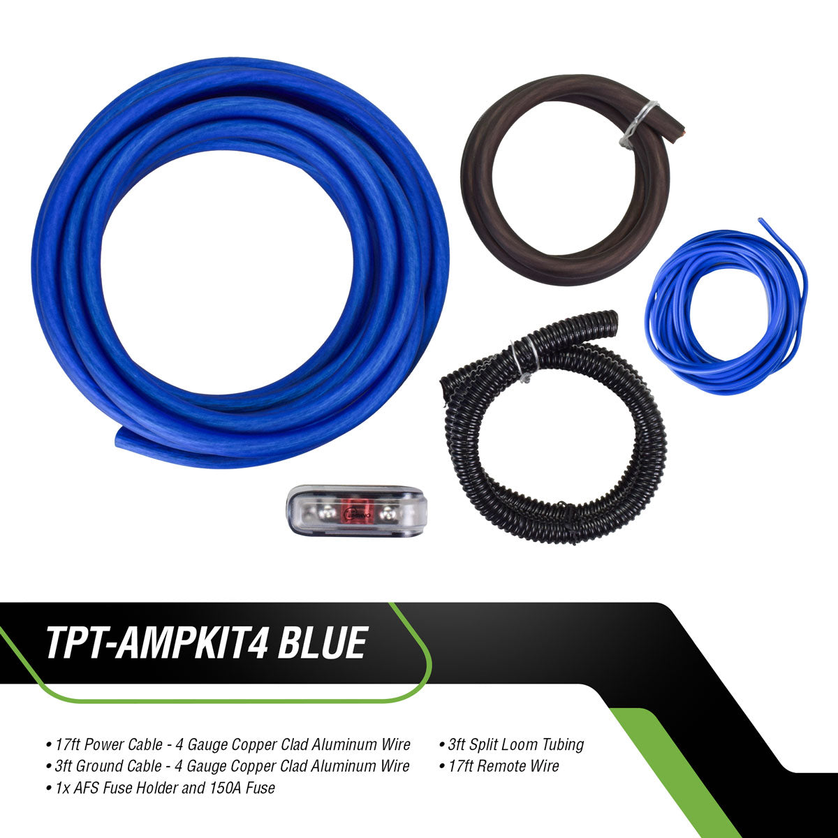 TPT-AMPKIT4 BLUE – Timpano Audio