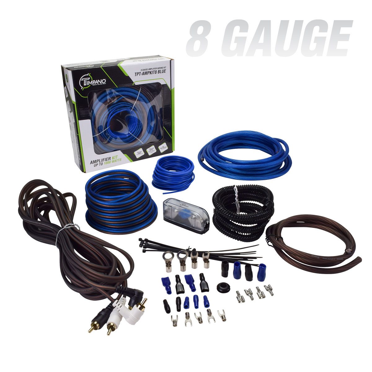 TPT-AMPKIT8 BLUE – Timpano Audio