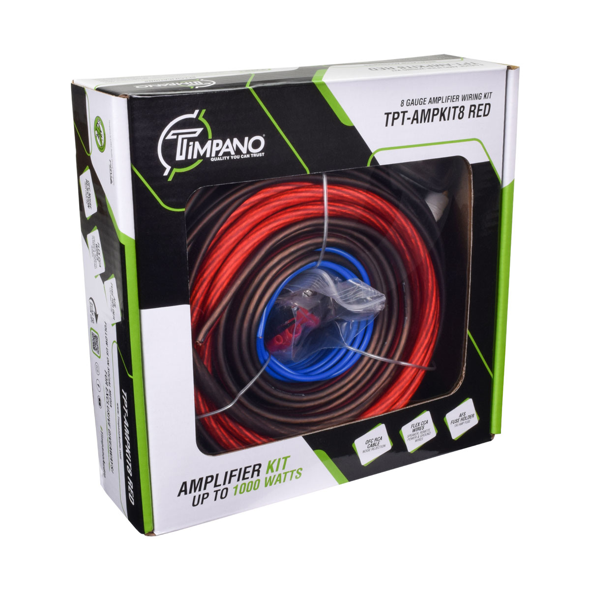 TPT-AMPKIT8 RED – Timpano Audio