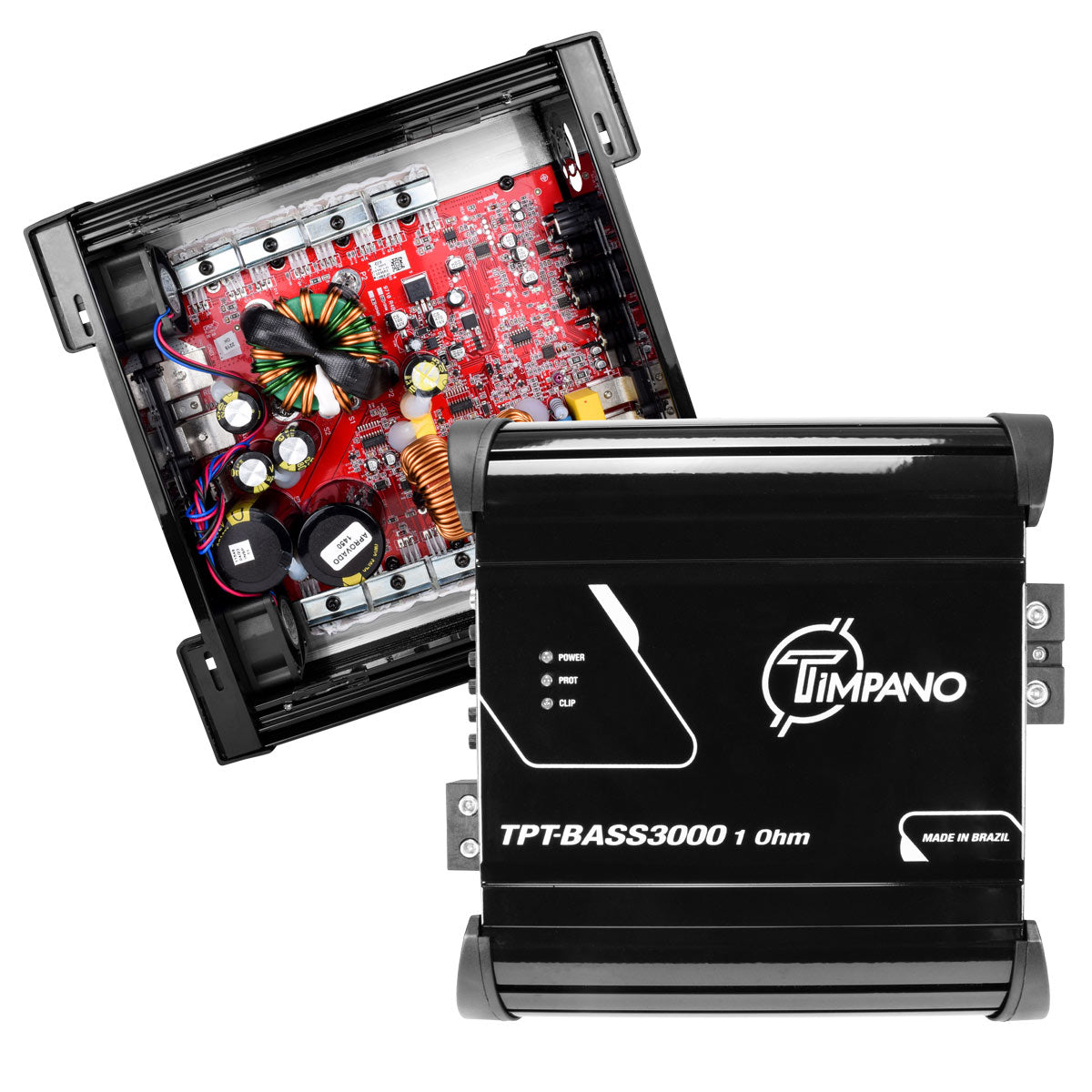 3000 Watts Car Audio Bass Amplifier - Timpano Audio