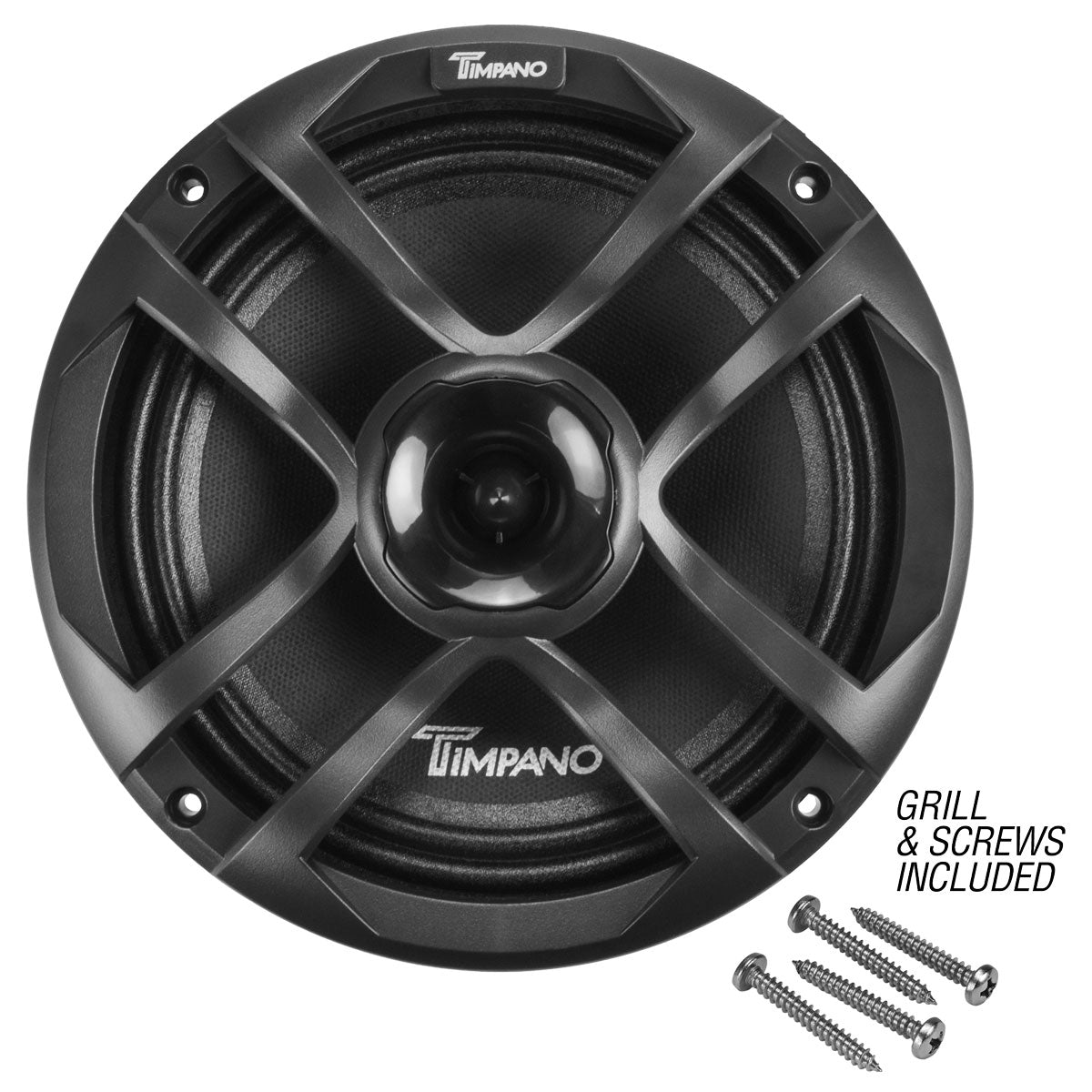 TPT-CX8-4 TPRO 8” PRO Audio 2-Way Car Coaxial Speaker – Timpano Audio