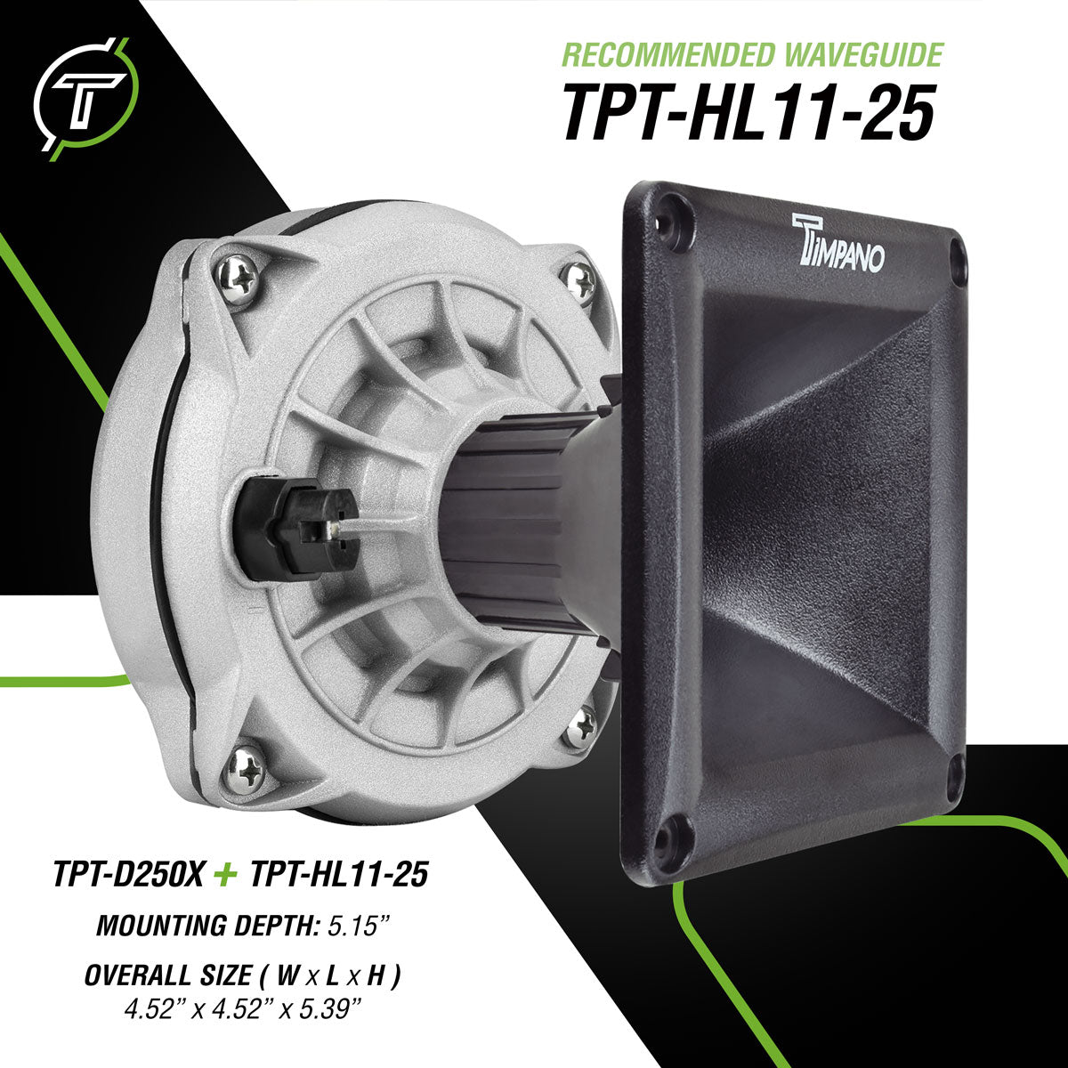 TPT-D250X + TPT-HL11-25 – Timpano Audio