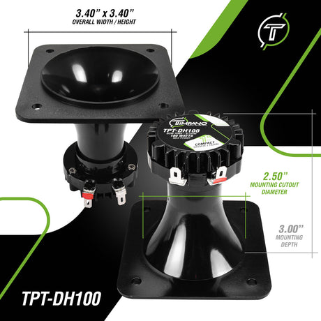 MINI 1” Driver PACKAGE 2x TPT-DH100
