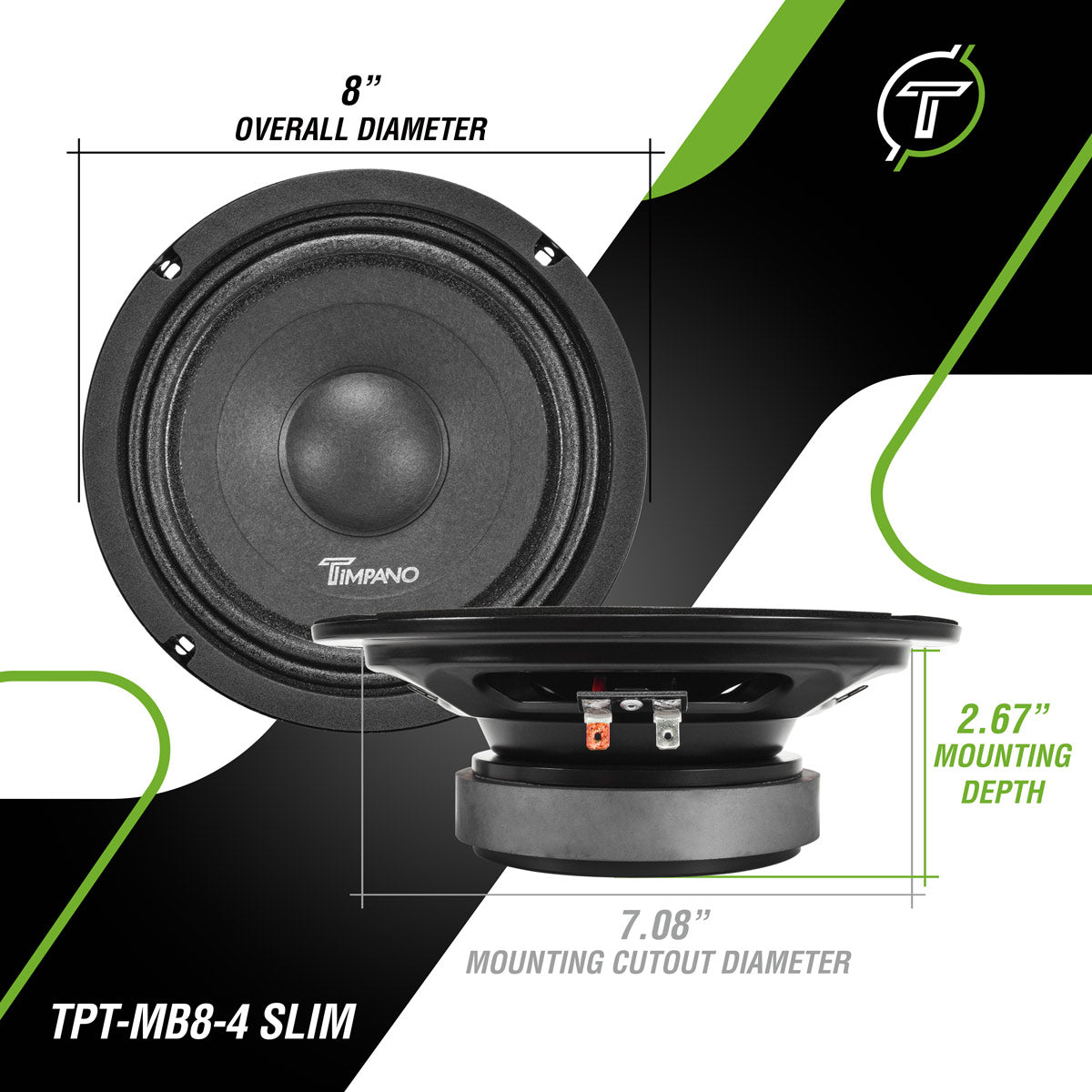 TPT-MB8-4 SLIM – Timpano Audio