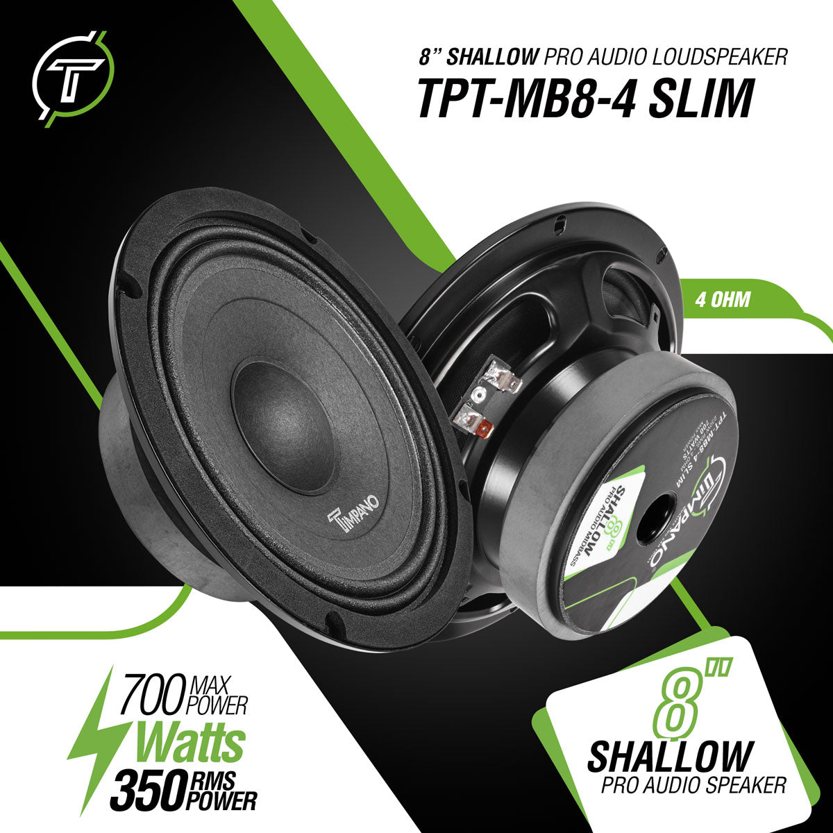 TPT-MB8-4 SLIM – Timpano Audio