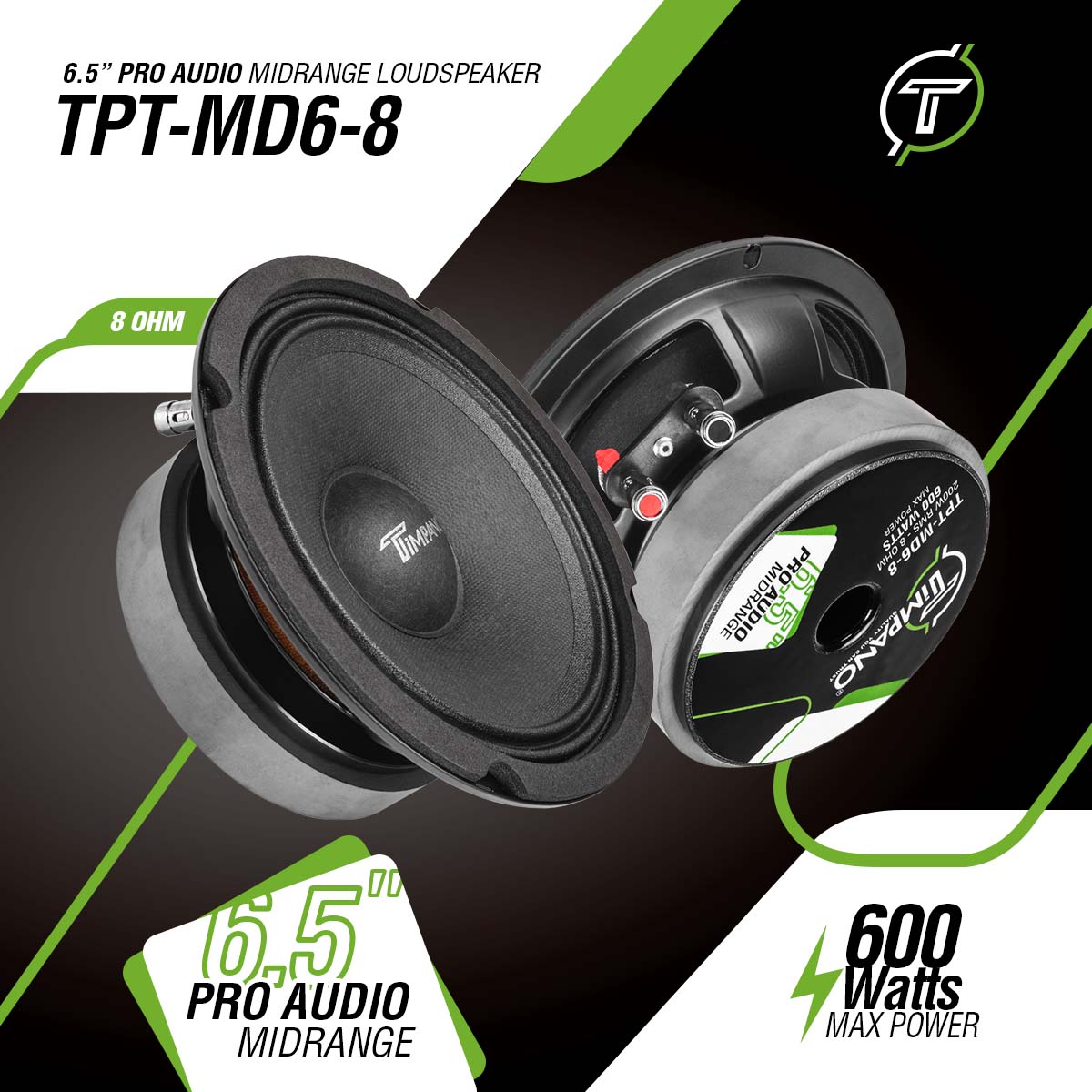 TPT-MD6-8 – Timpano Audio