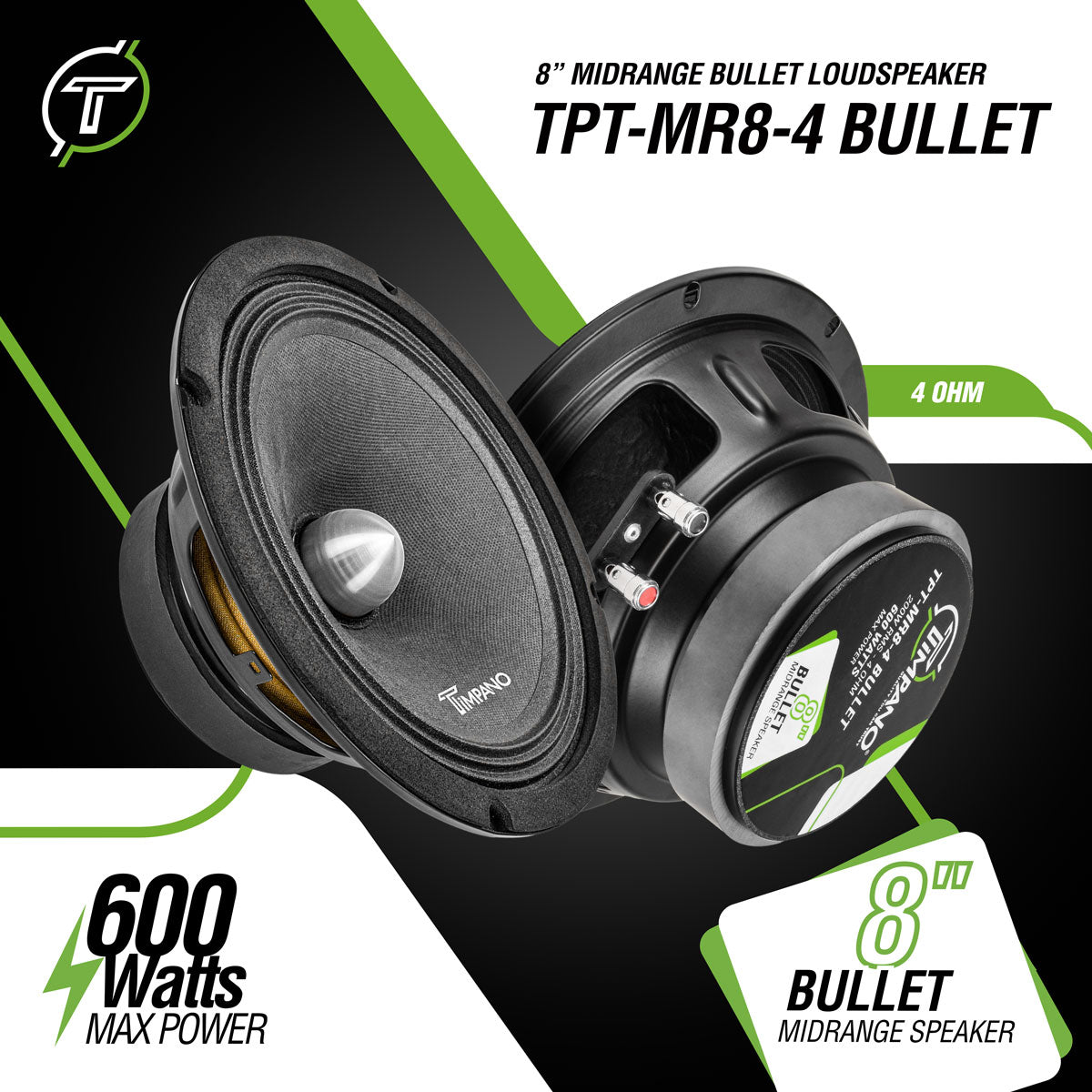 Mr.ポテンヒット TPT-MR8-4 BULLET – Timpano Audio