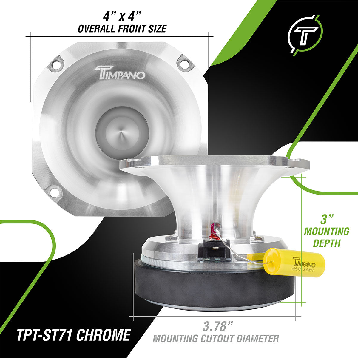 TPT-ST71 CHROME - Timpano Audio