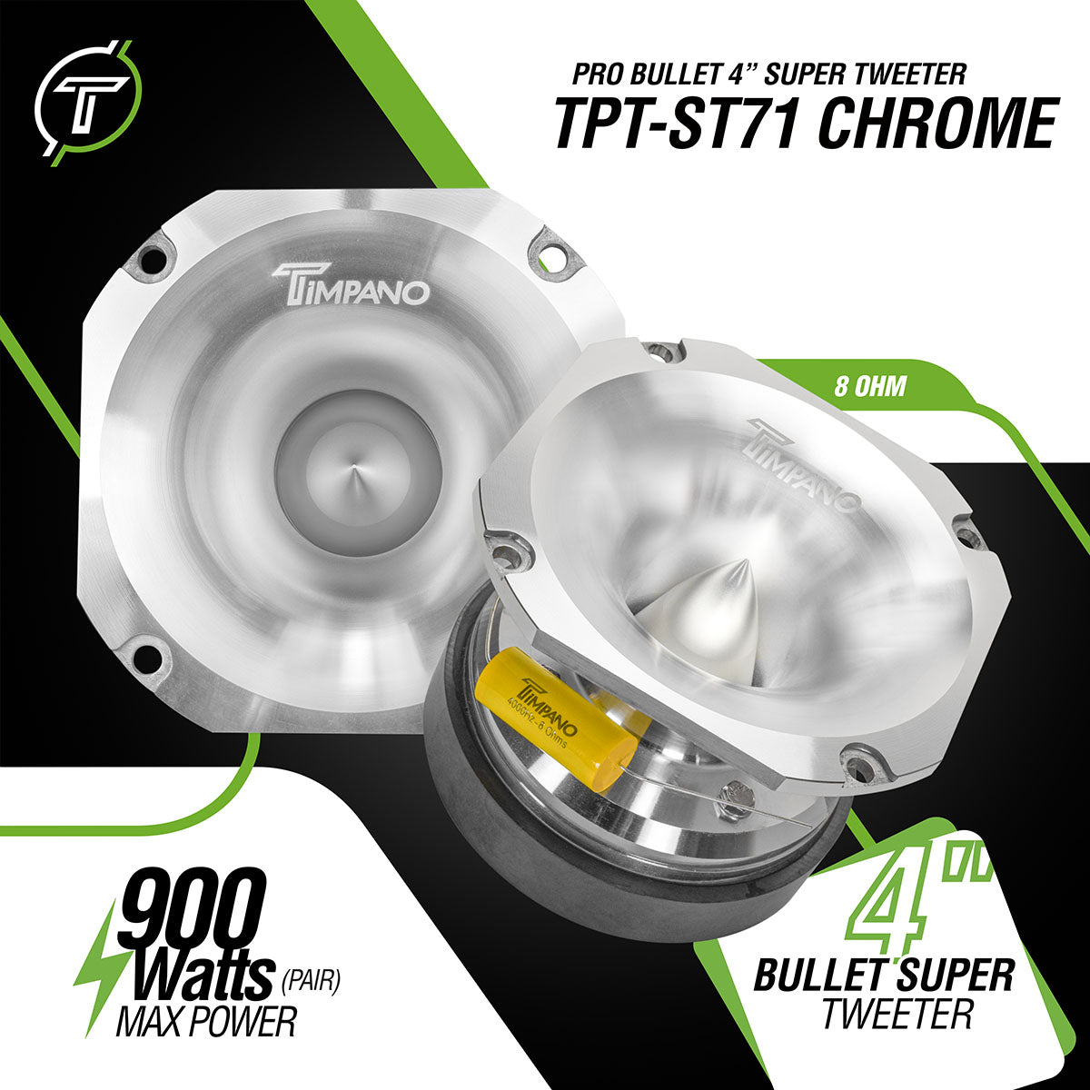 TPT-ST71 CHROME - Timpano Audio