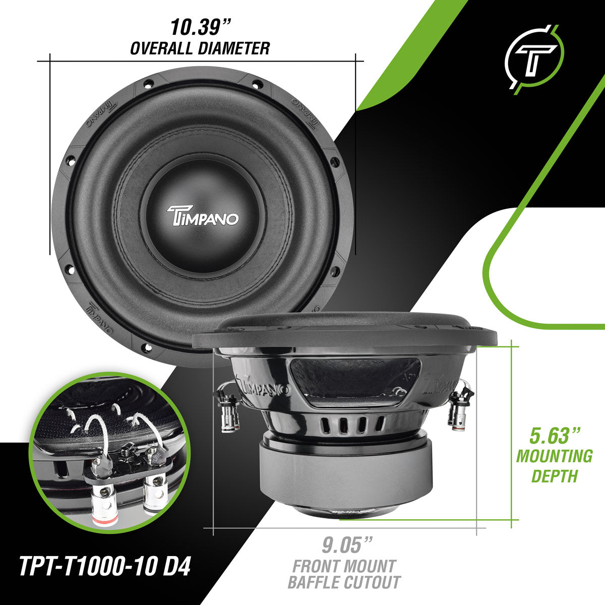 TPT-T1000-10 D4 – Timpano Audio