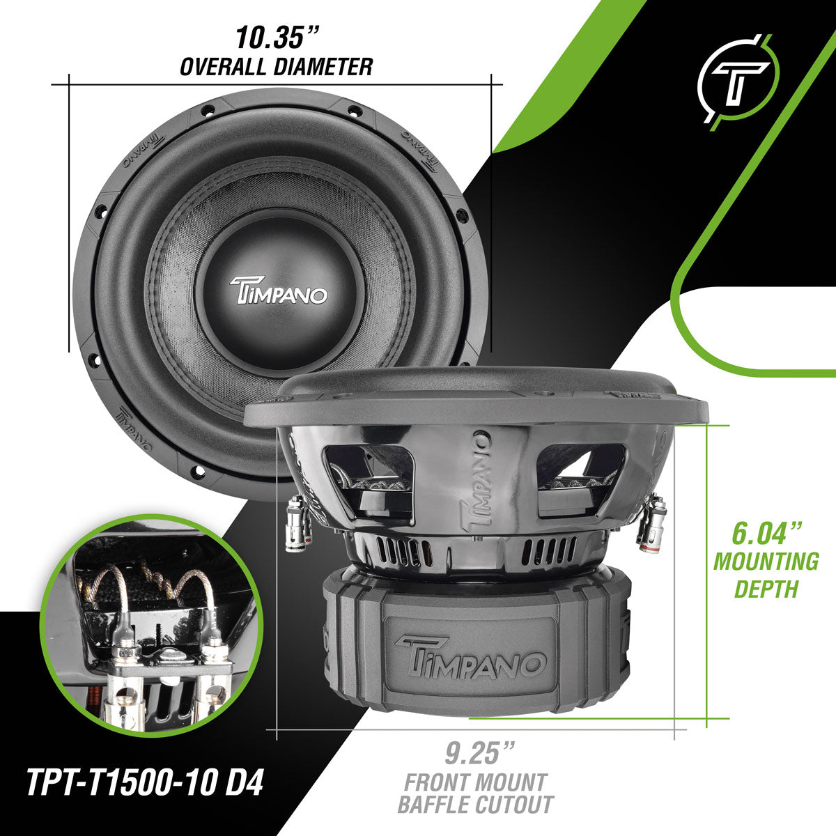 TPT-T1500-10 D4 – Timpano Audio
