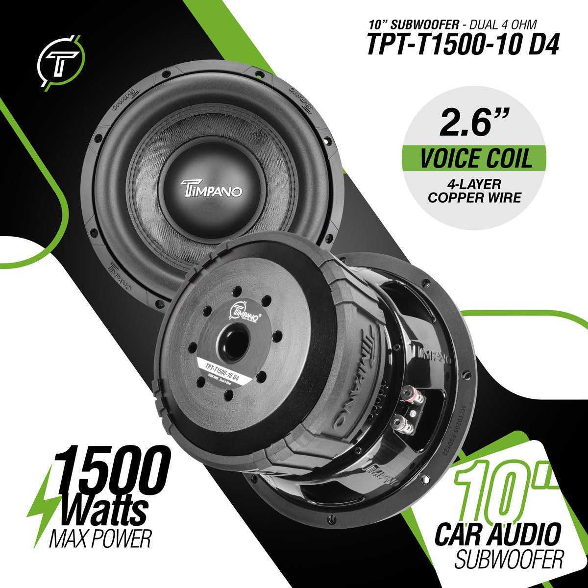 TPT-T1500-10 D4 – Timpano Audio