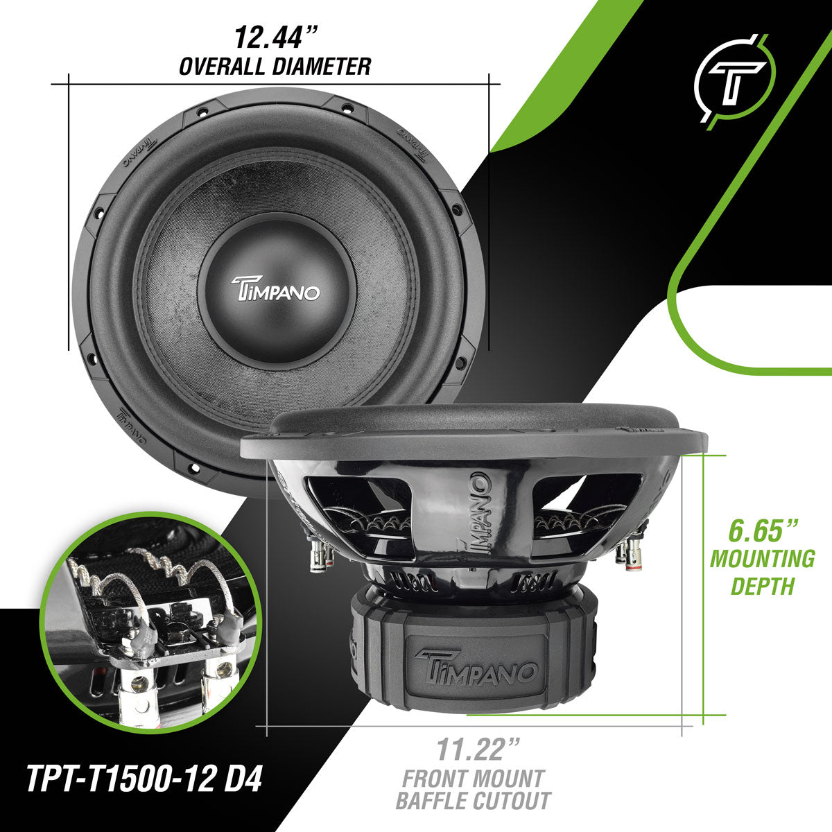 TPT-T1500-12 D4 – Timpano Audio