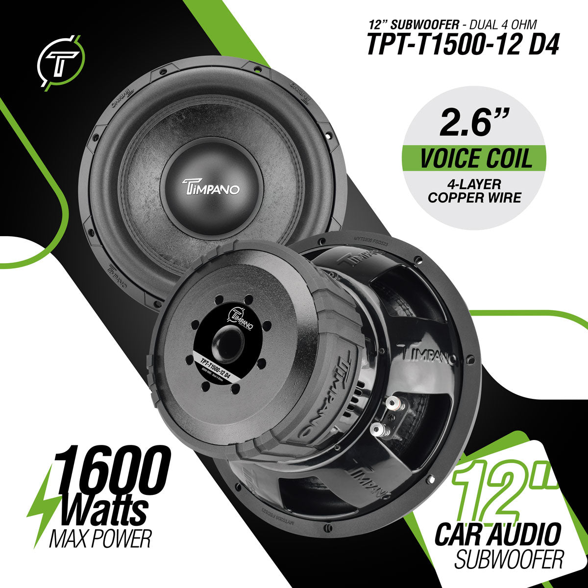 TPT-T1500-12 D4 – Timpano Audio