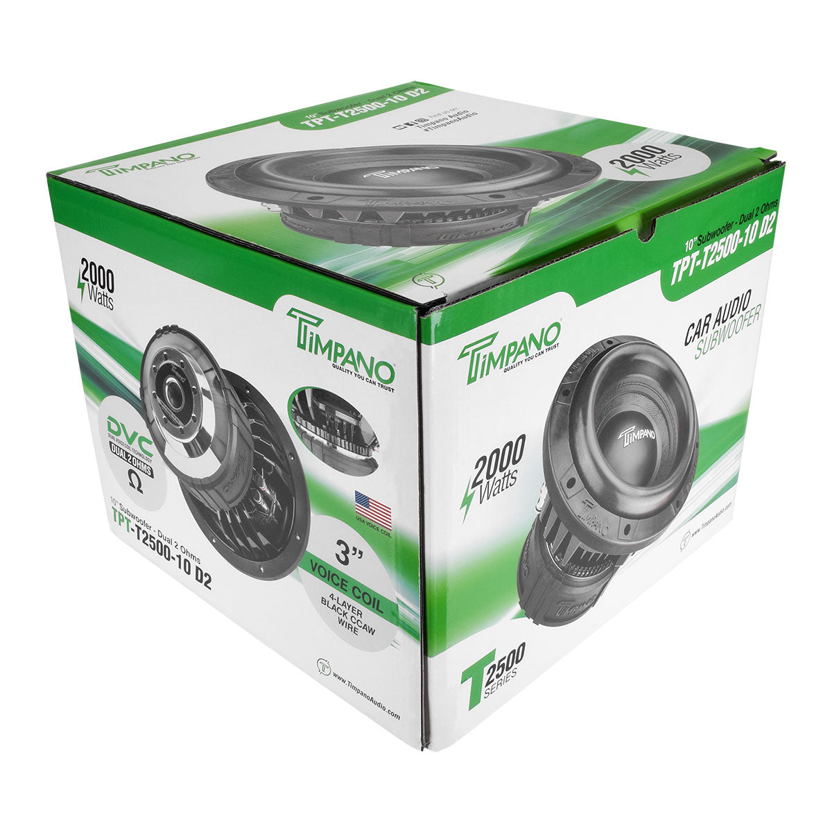 TPT-T2500-10 D2 – Timpano Audio
