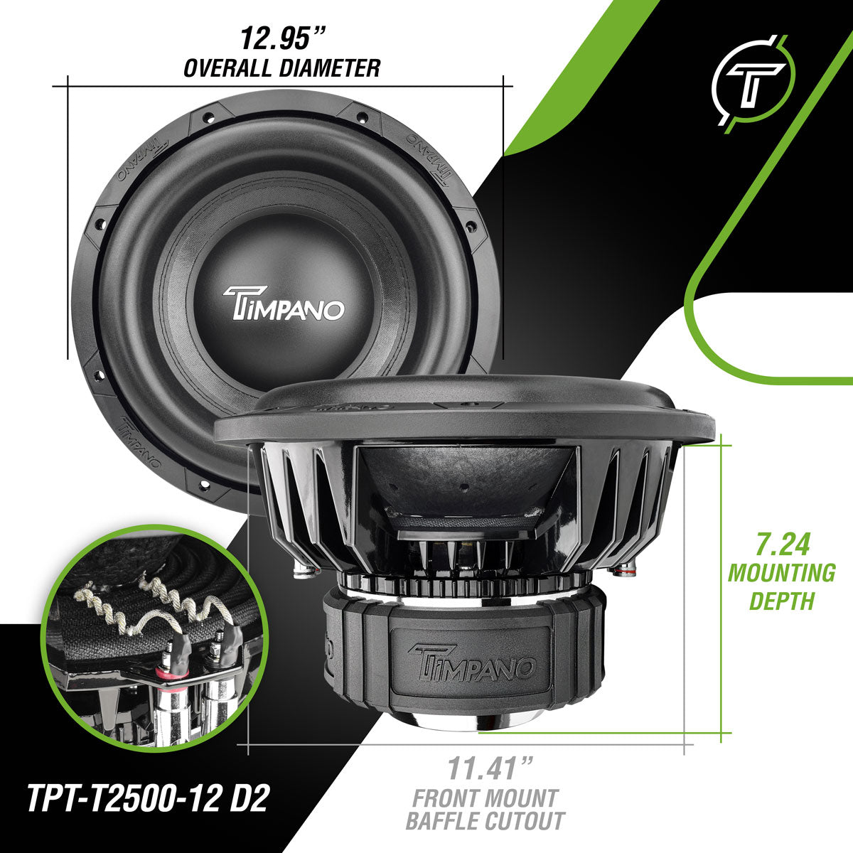 TPT-T2500-12 D2 – Timpano Audio
