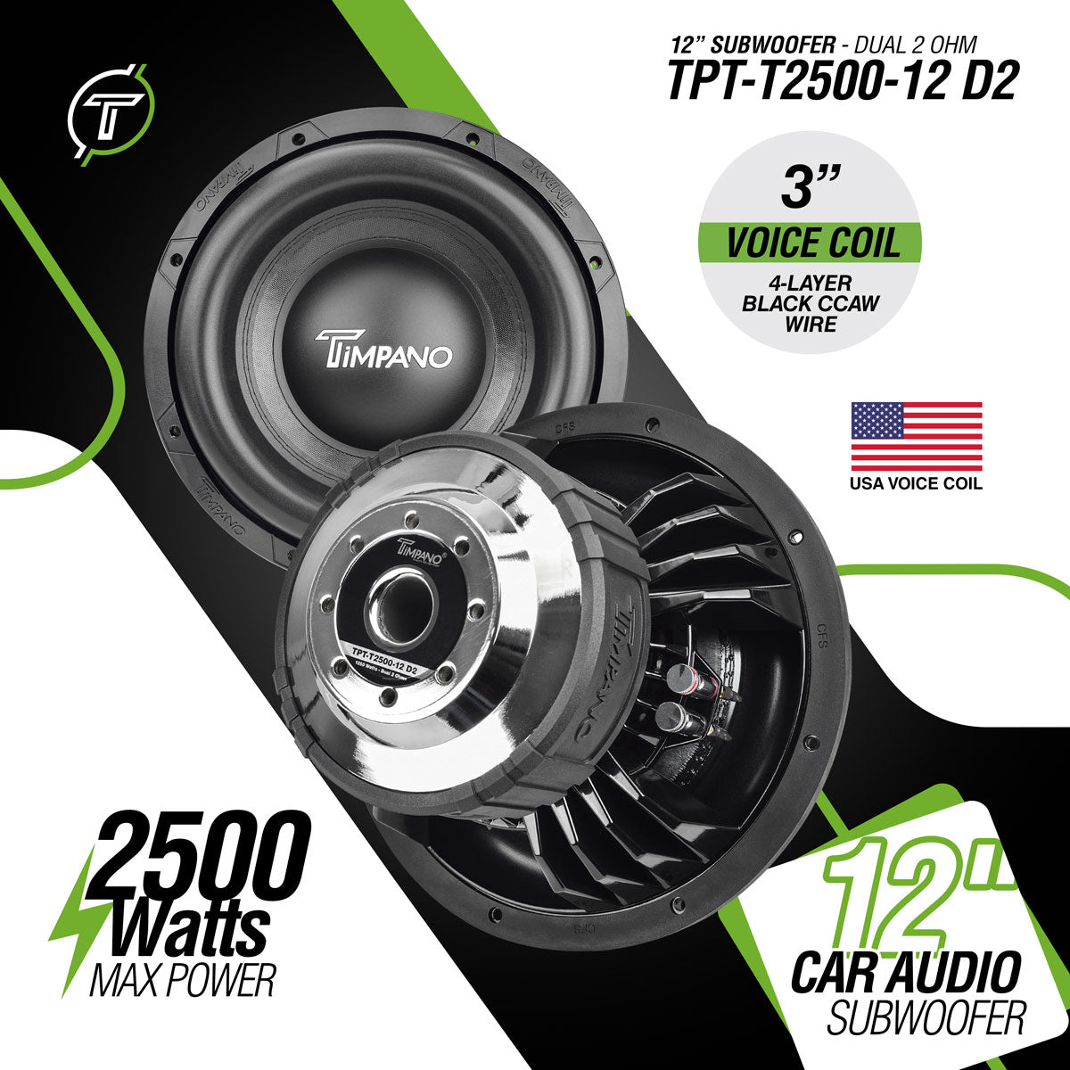 TPT-T2500-12 D2 – Timpano Audio