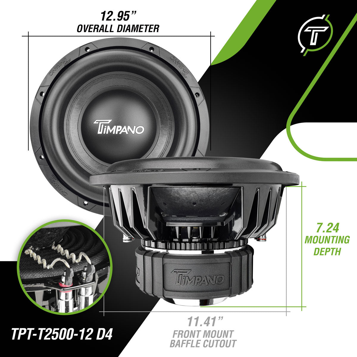TPT-T2500-12 D4 – Timpano Audio