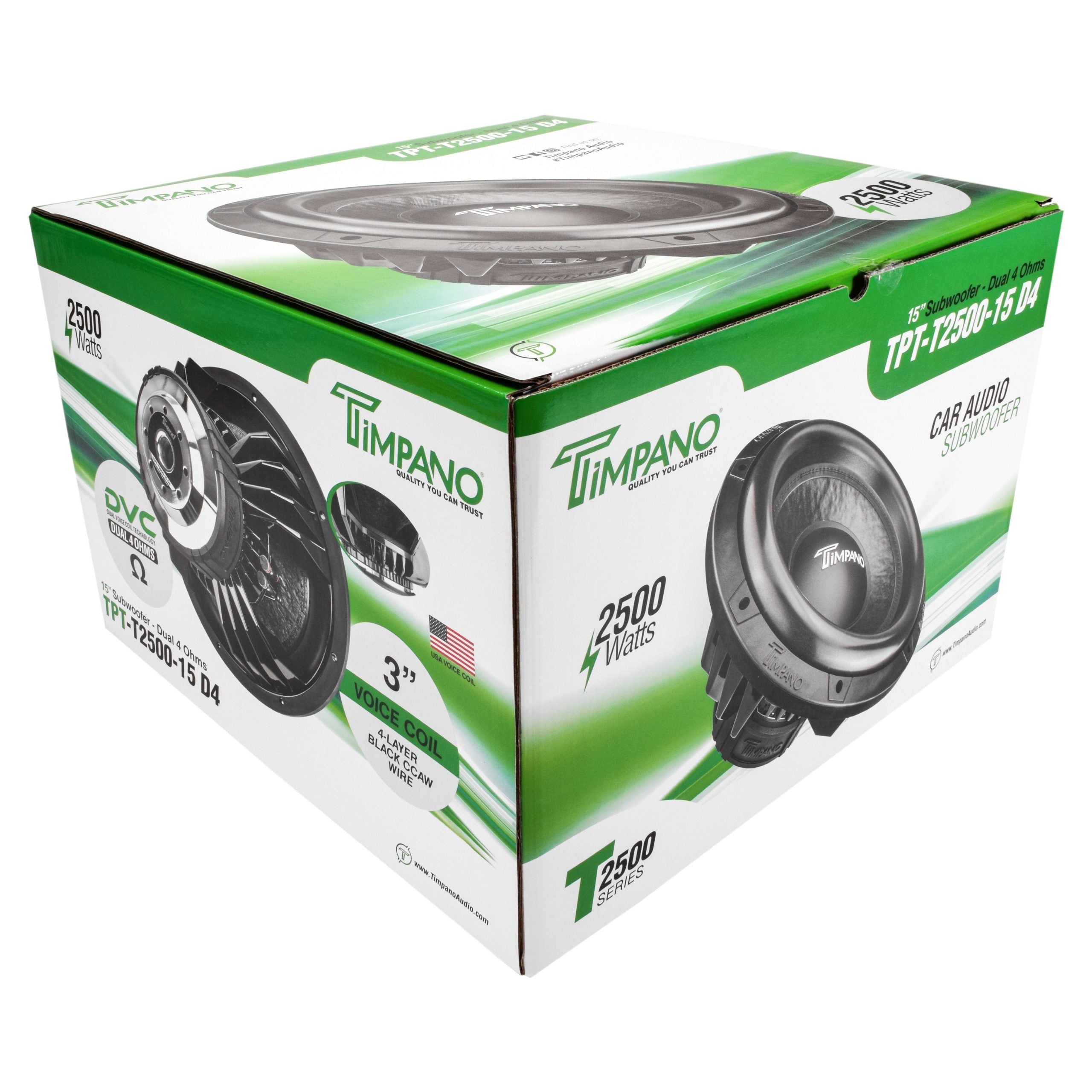TPT-T2500-15 D4 – Timpano Audio