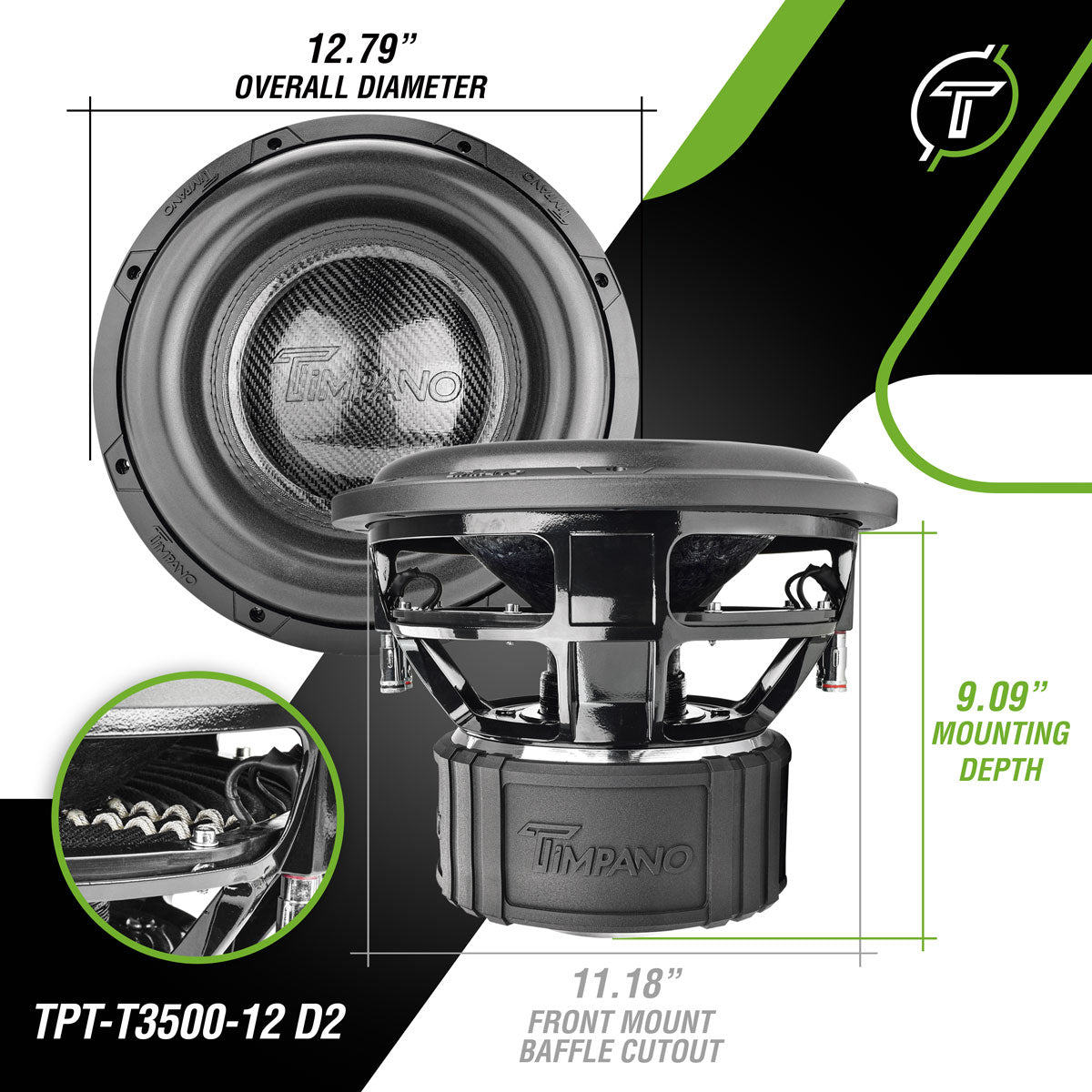 TPT-T3500-12 D2 – Timpano Audio