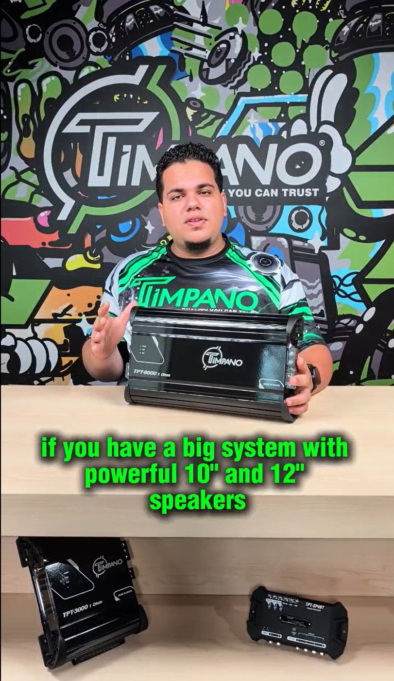 TPT-8000 1 Ohm – Timpano Audio