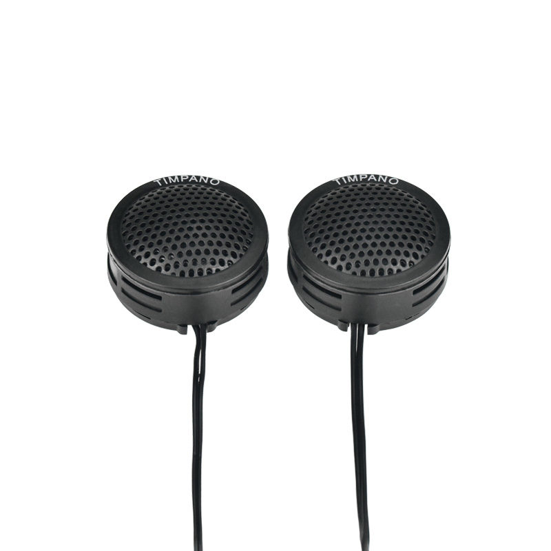 Black 500W Small Car Round Speaker Audio Stereo Super Power Loud Dome  Tweeter
