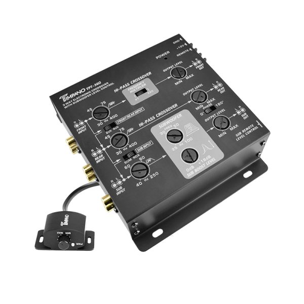TPT-360 - top view + remote